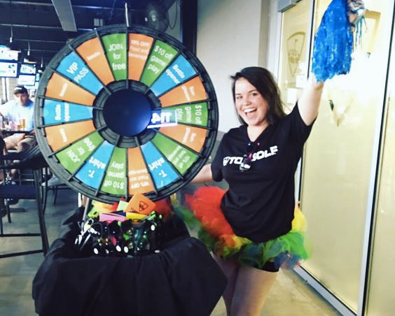 cheer for the Prize Wheel